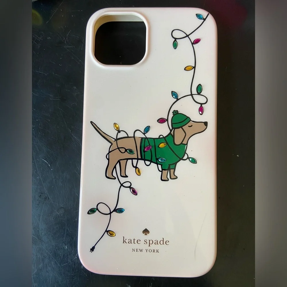 Kate Spade Holiday Dog iPhone Case